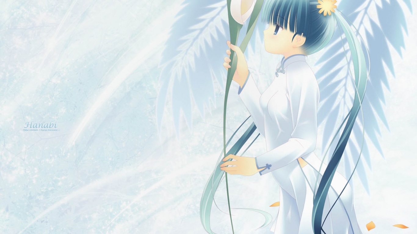 Аниме Девушка Ханаби