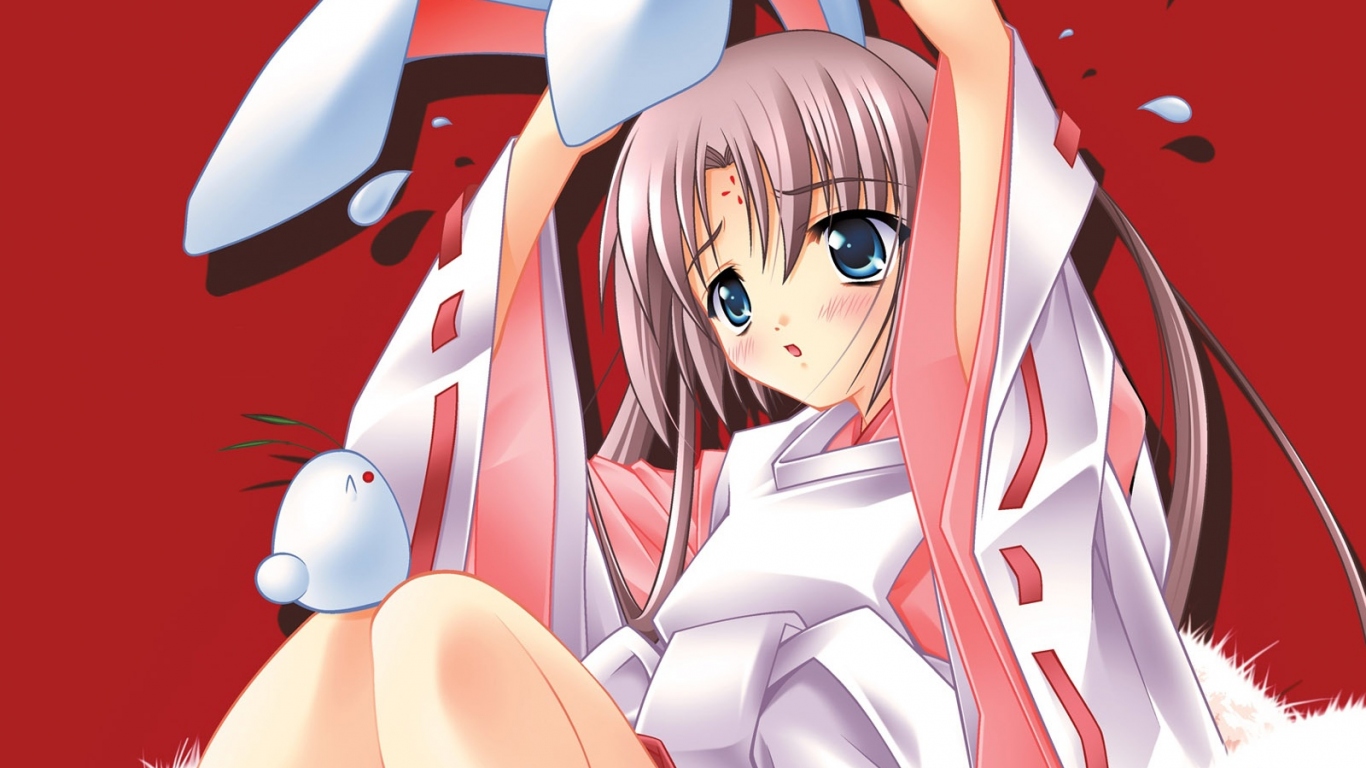 Девушка кролик