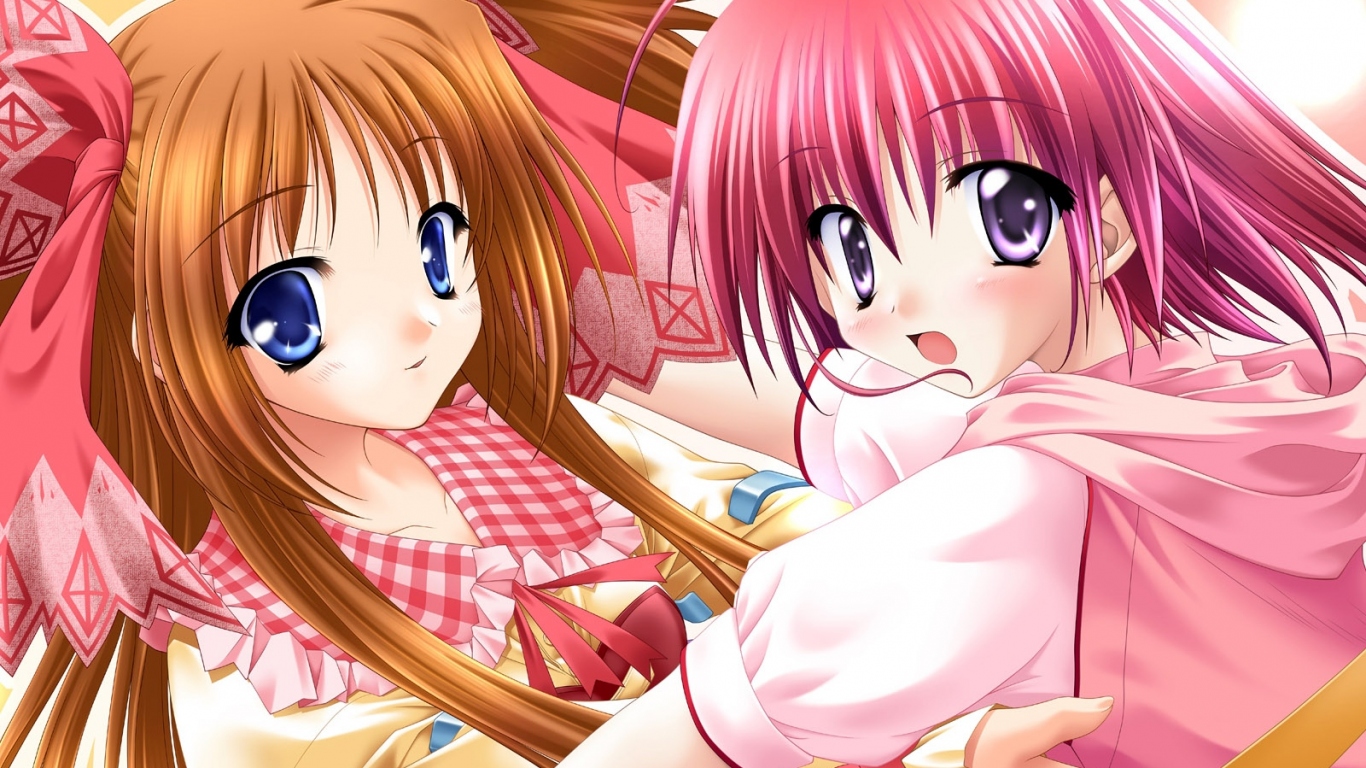 Розовые девочки