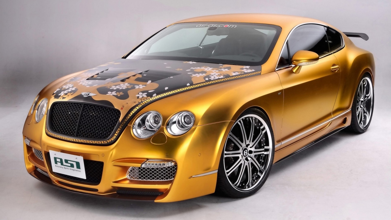 Золотой Bentley