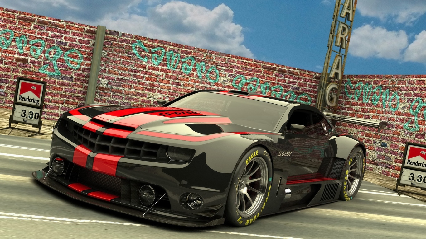 Черный Камаро