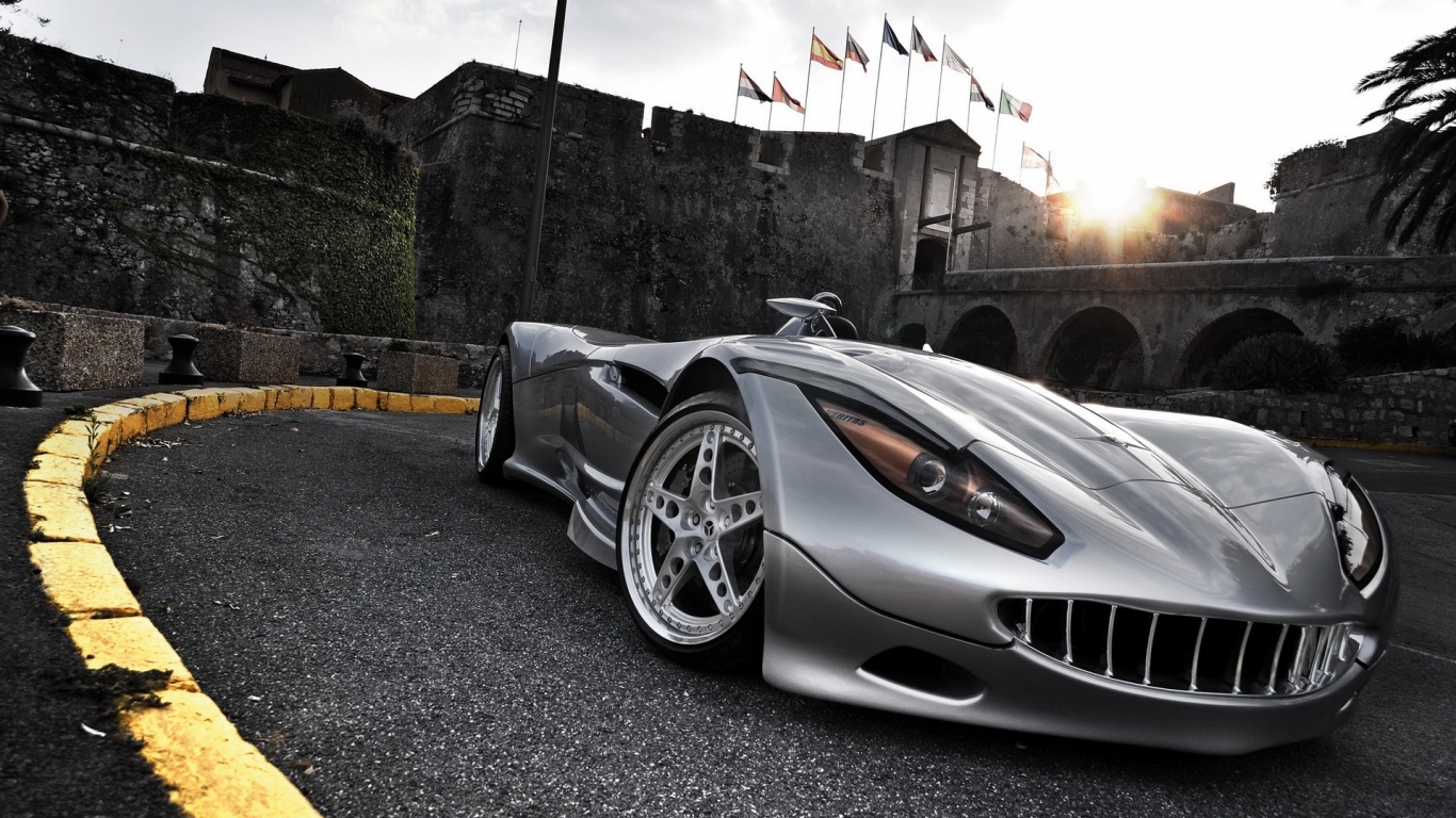 Современный супер автомобиль