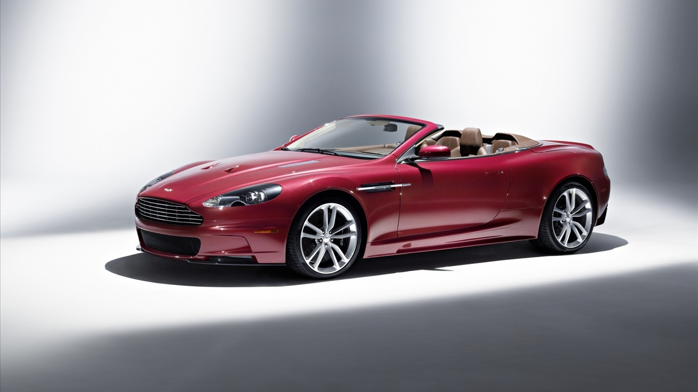 Красный кабриолет