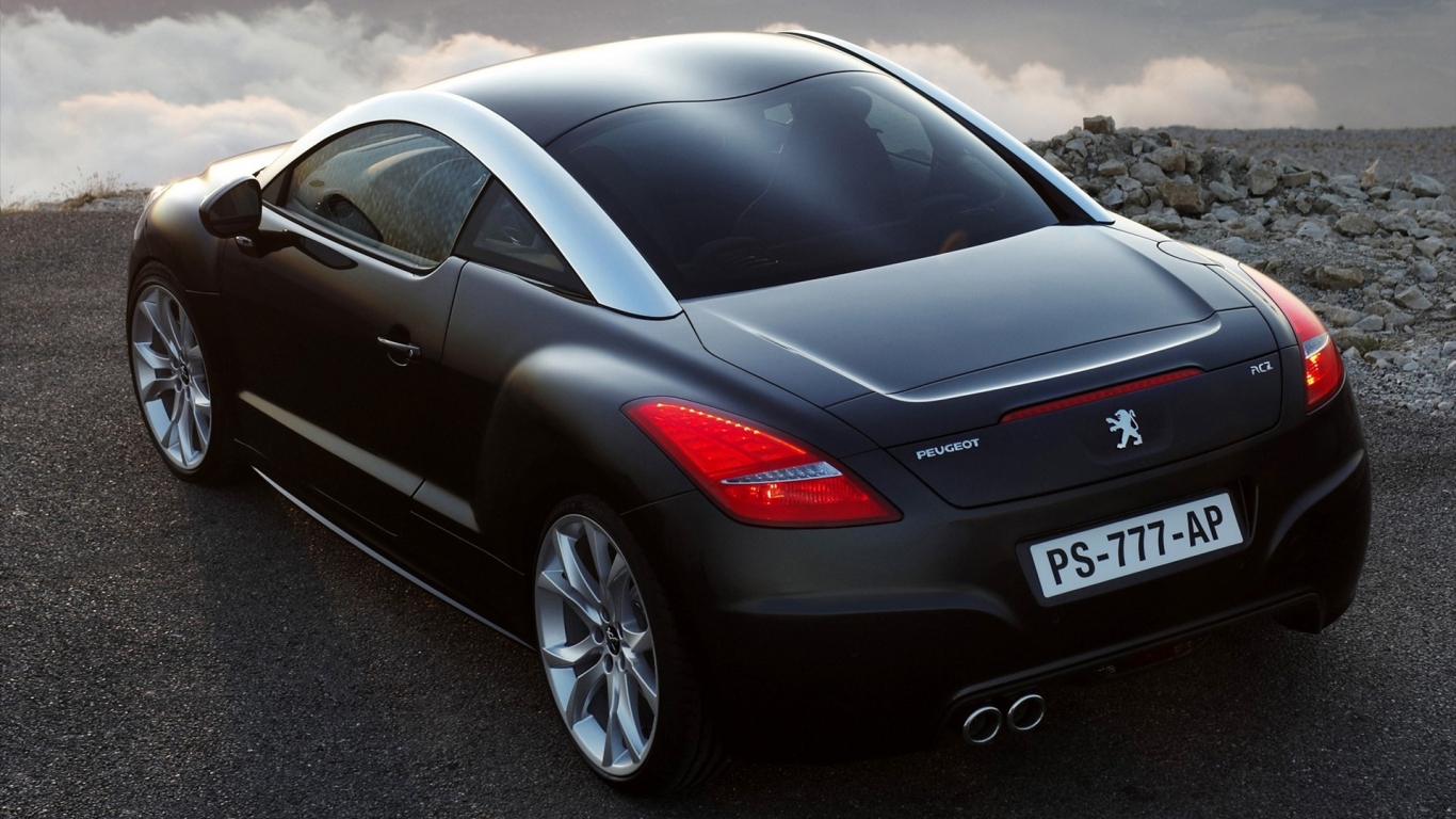 Черный Peugeot