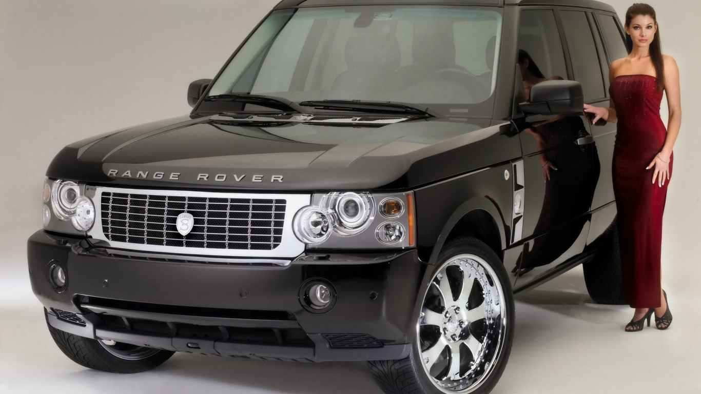 Черный внедорожник