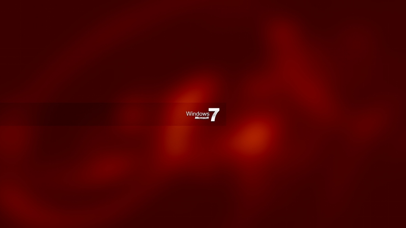 Windows 7 красный