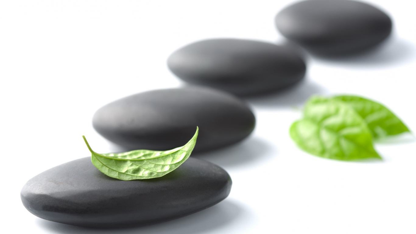 Черная галька