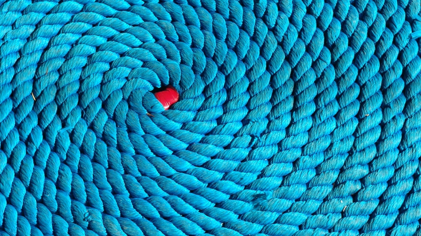 Синяя веревка