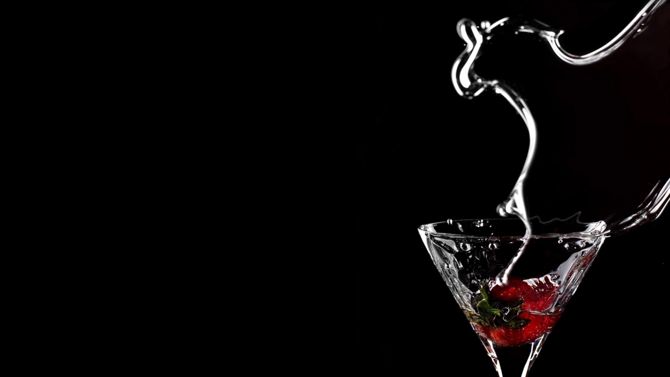 Клубничный коктейль