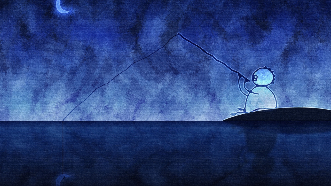 Лунная рыбалка