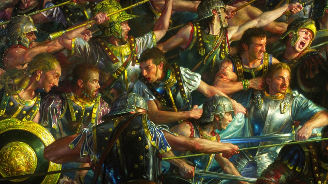 На поле битвы