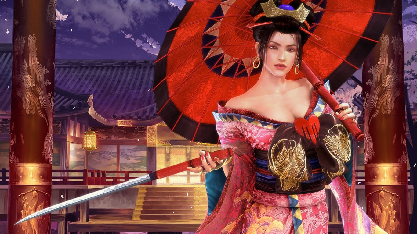 Девушка с мечом