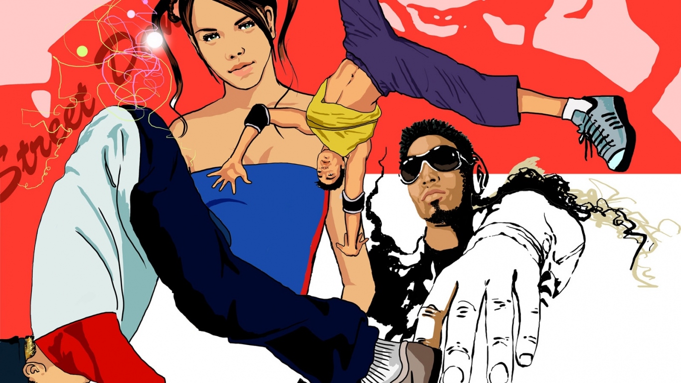 Уличные танцоры