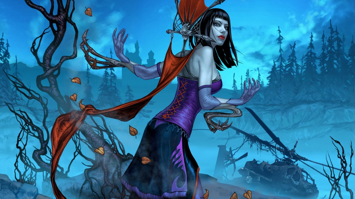 Девушка из мира фэнтези