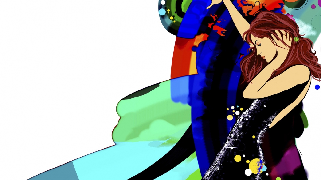 Девушка в ритме