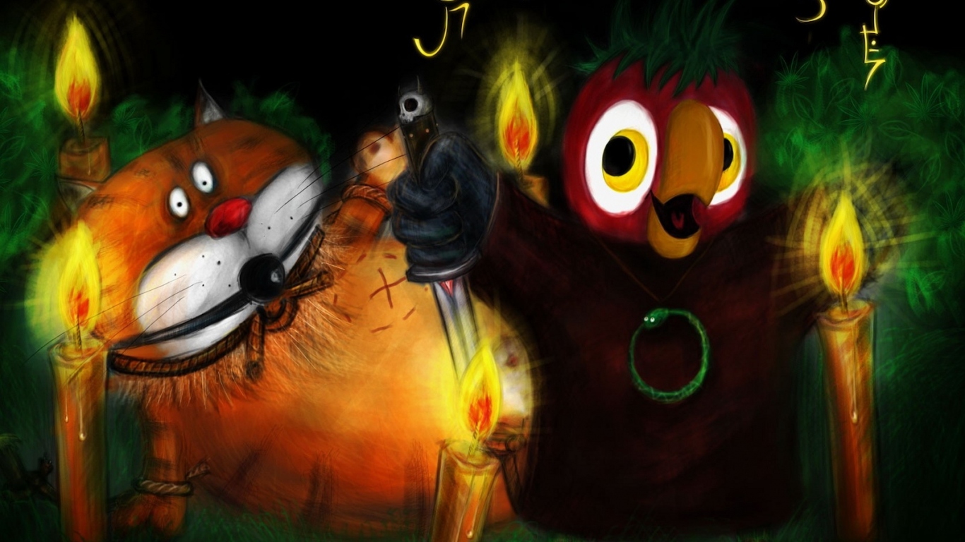 Жертвоприношение попугая Кешы