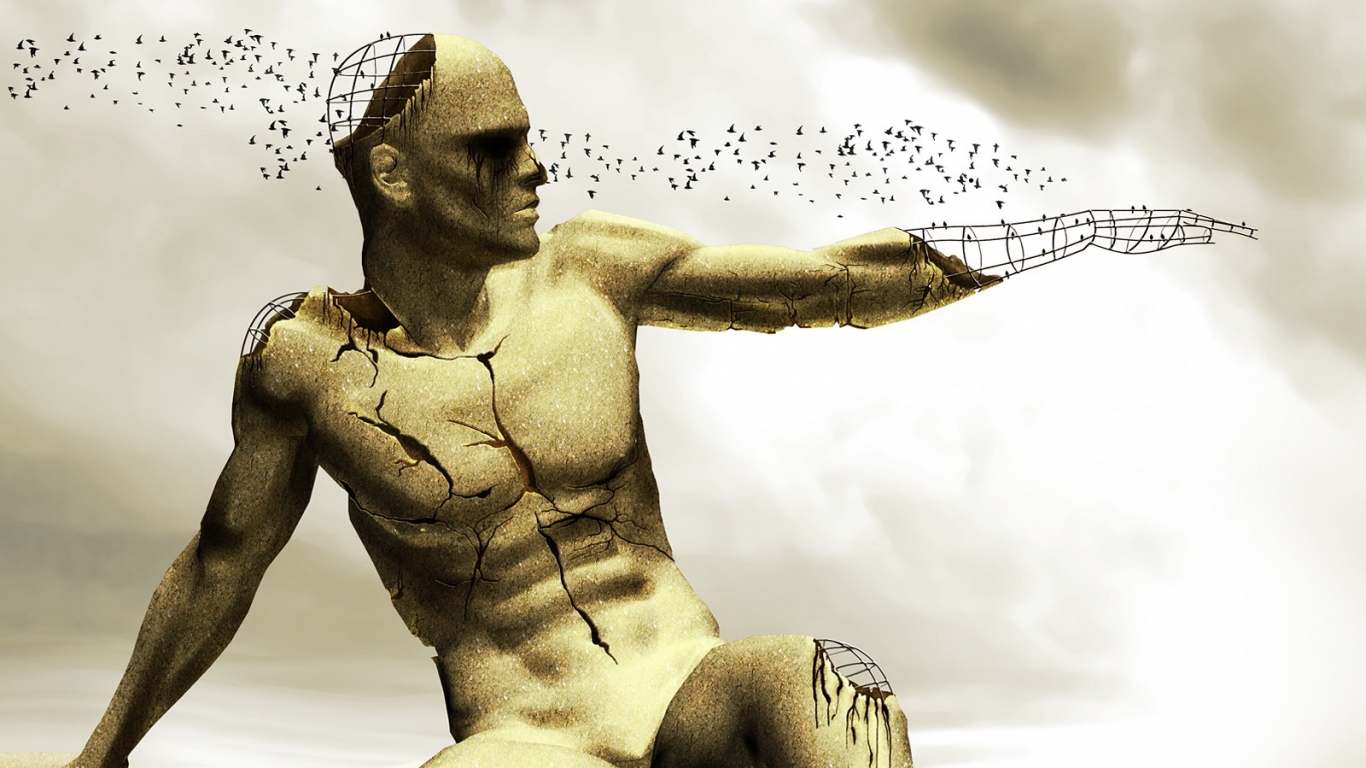 Человек из песка