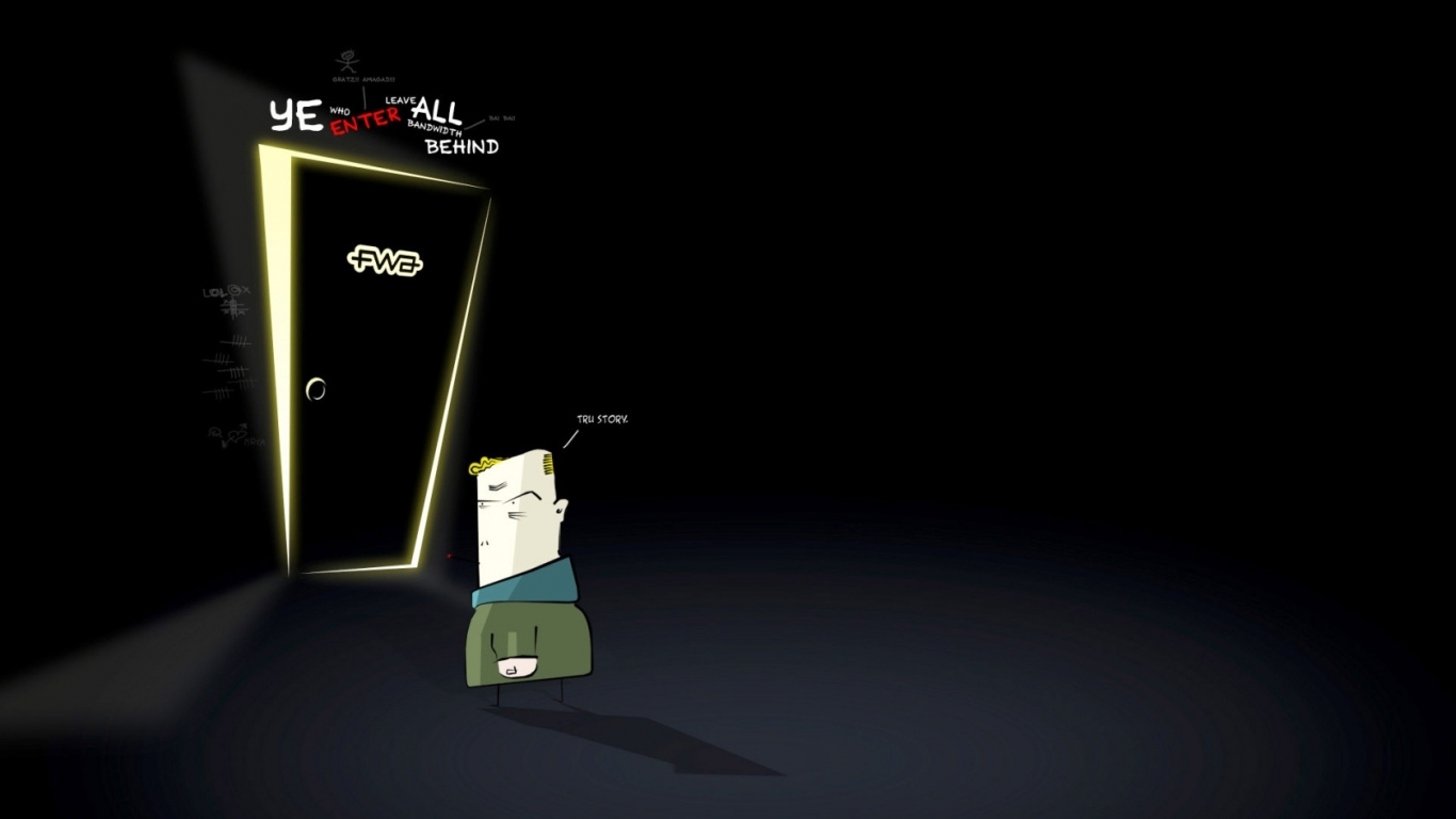 Задняя дверь