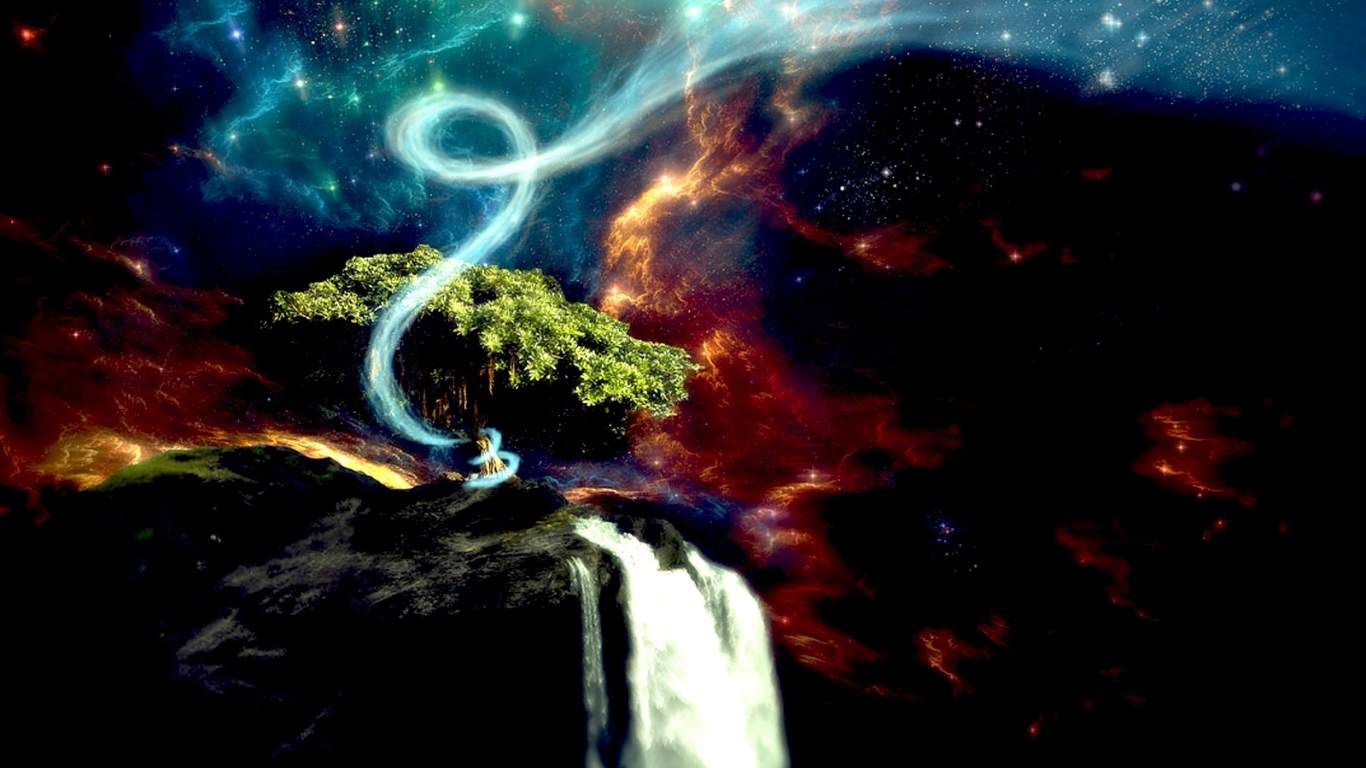 Фантастический водопад