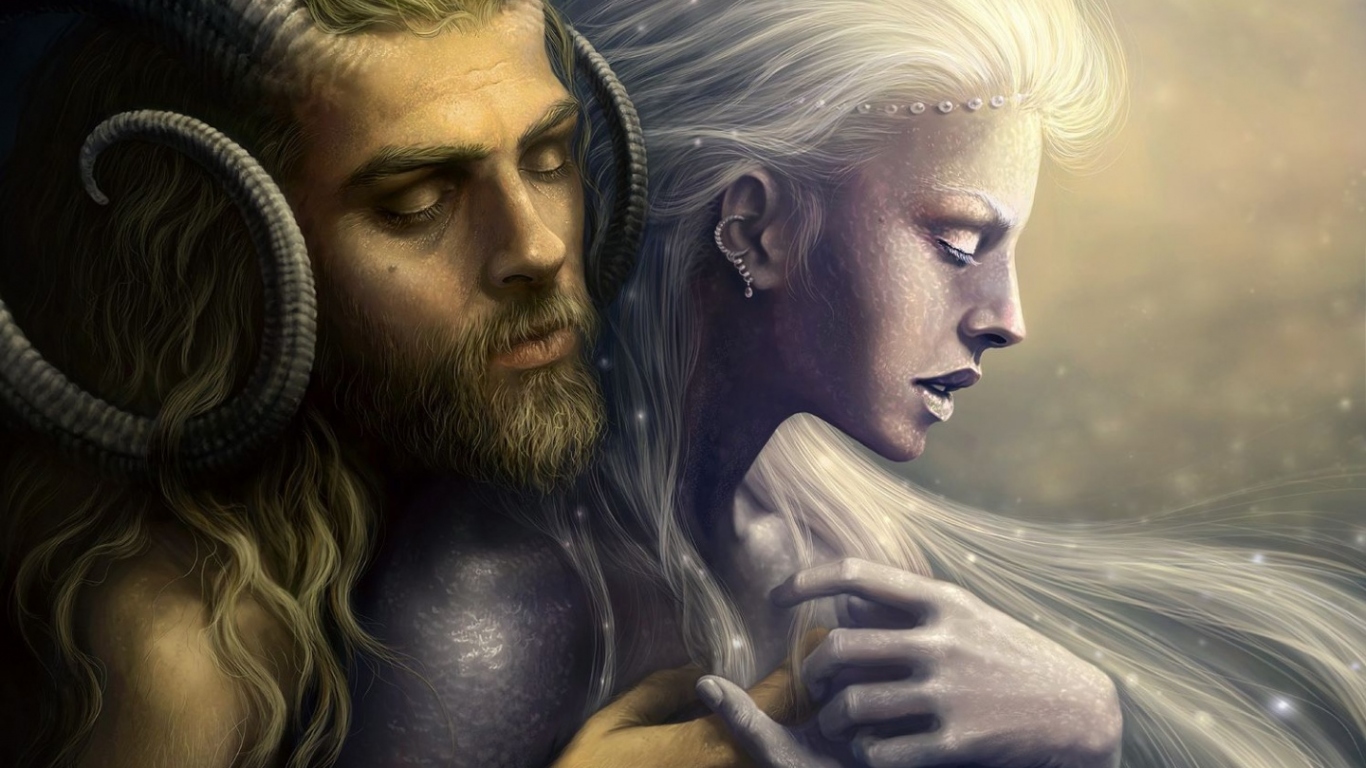 Сатир и дух воды