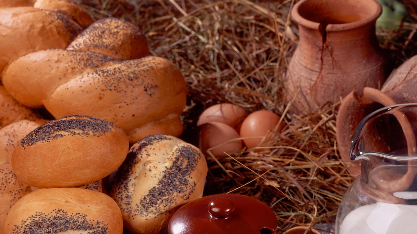 Булочки с маком