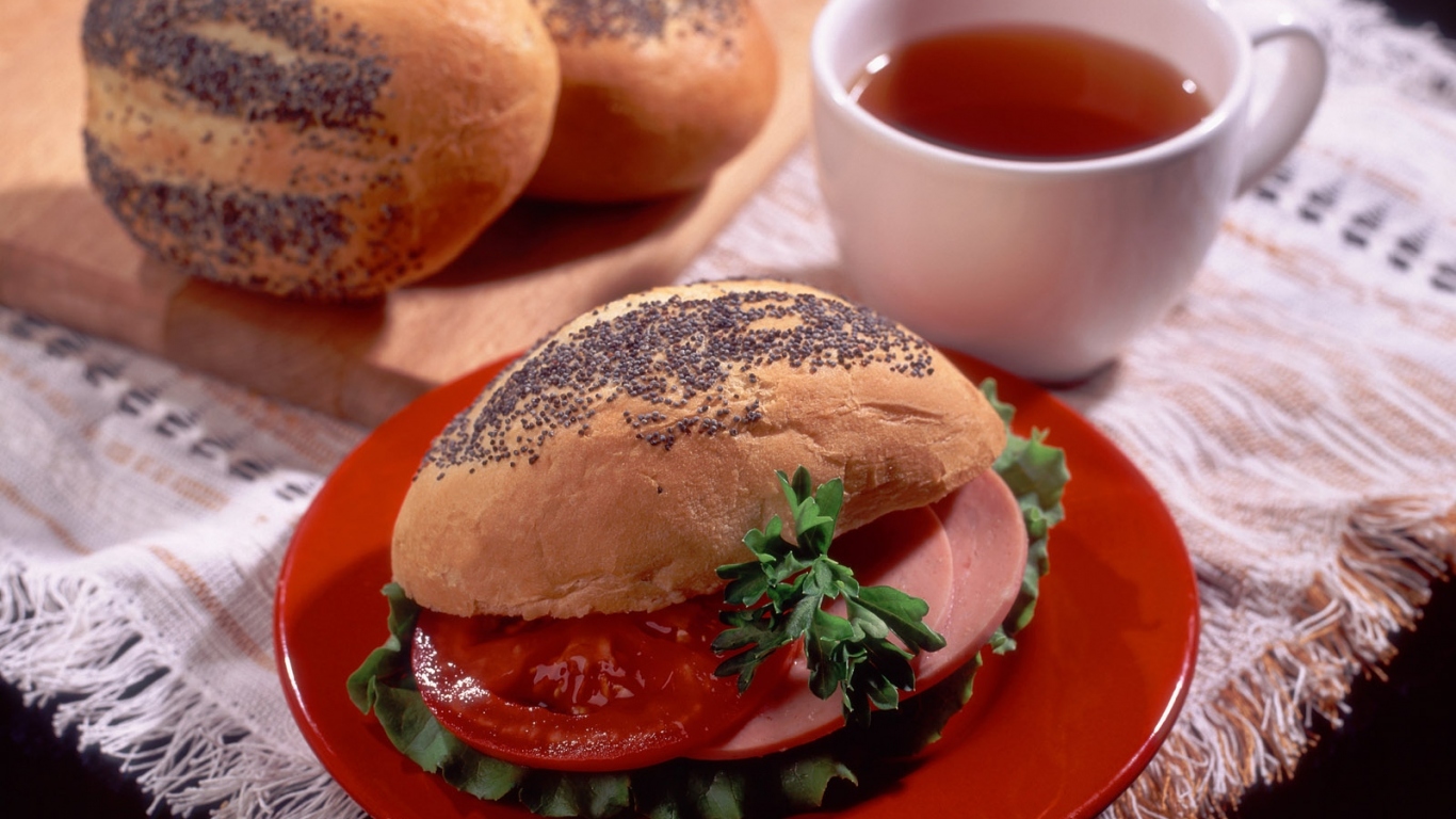 Бутерброд с мясом