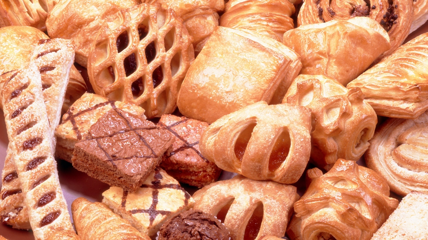 Вкусная сладкая выпечка