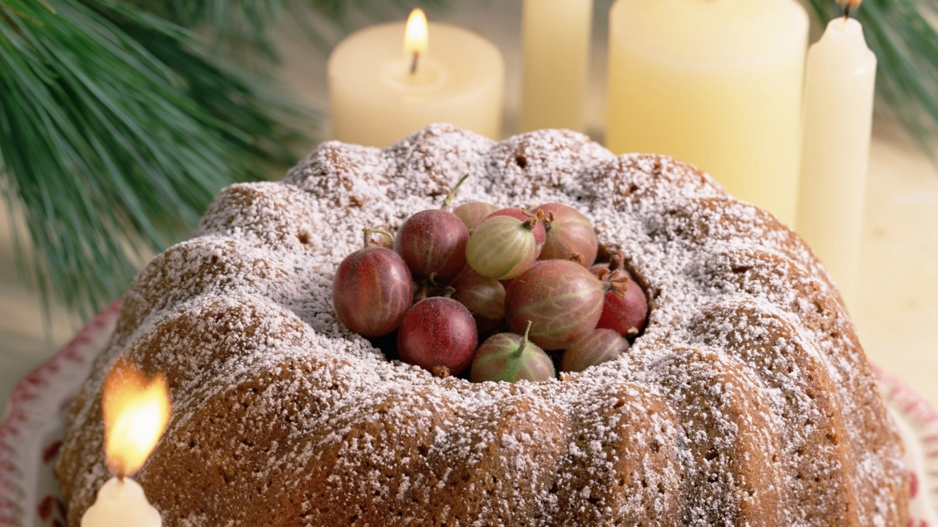 Пирог с крыжовником