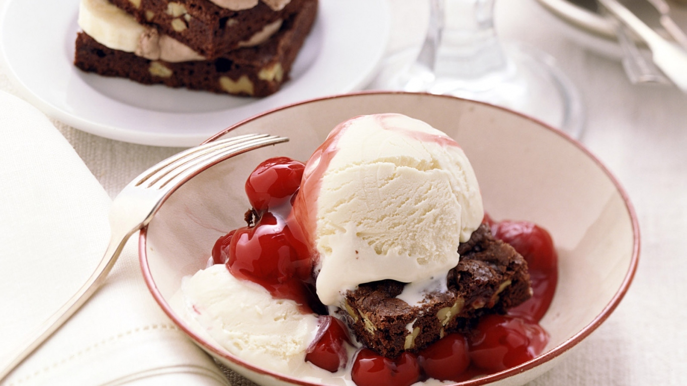 Пирог с мороженным