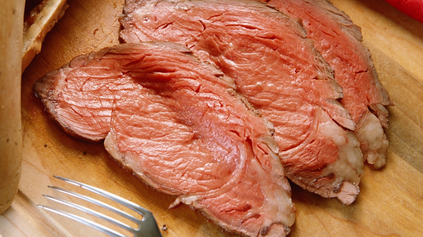 Аппетитные кусочки мяса