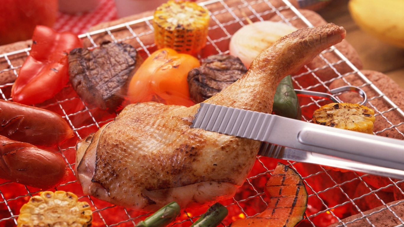 Куриное барбекю