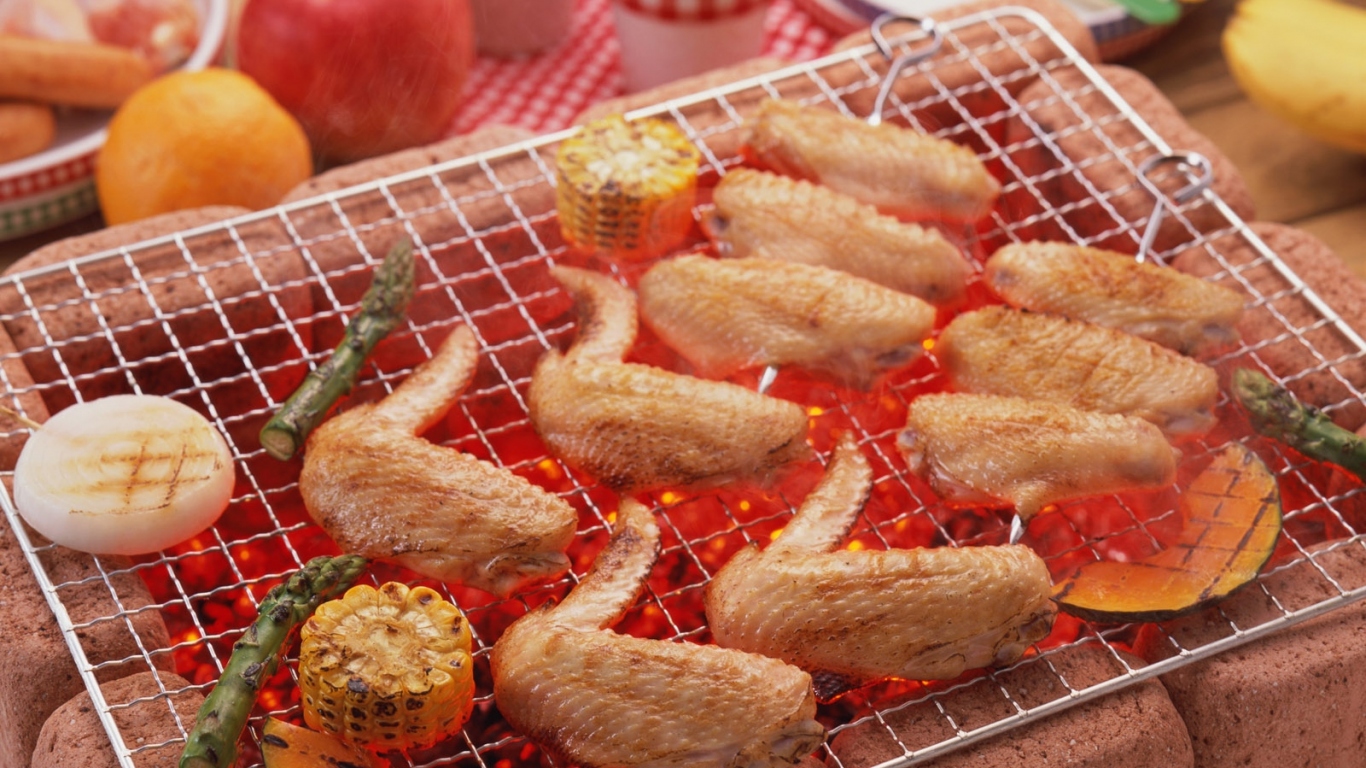 Крылышки барбекю