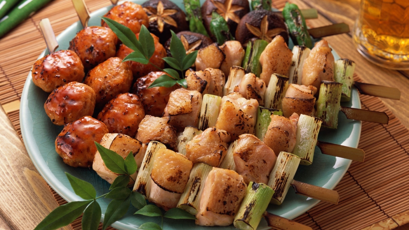 Шашлык из курицы