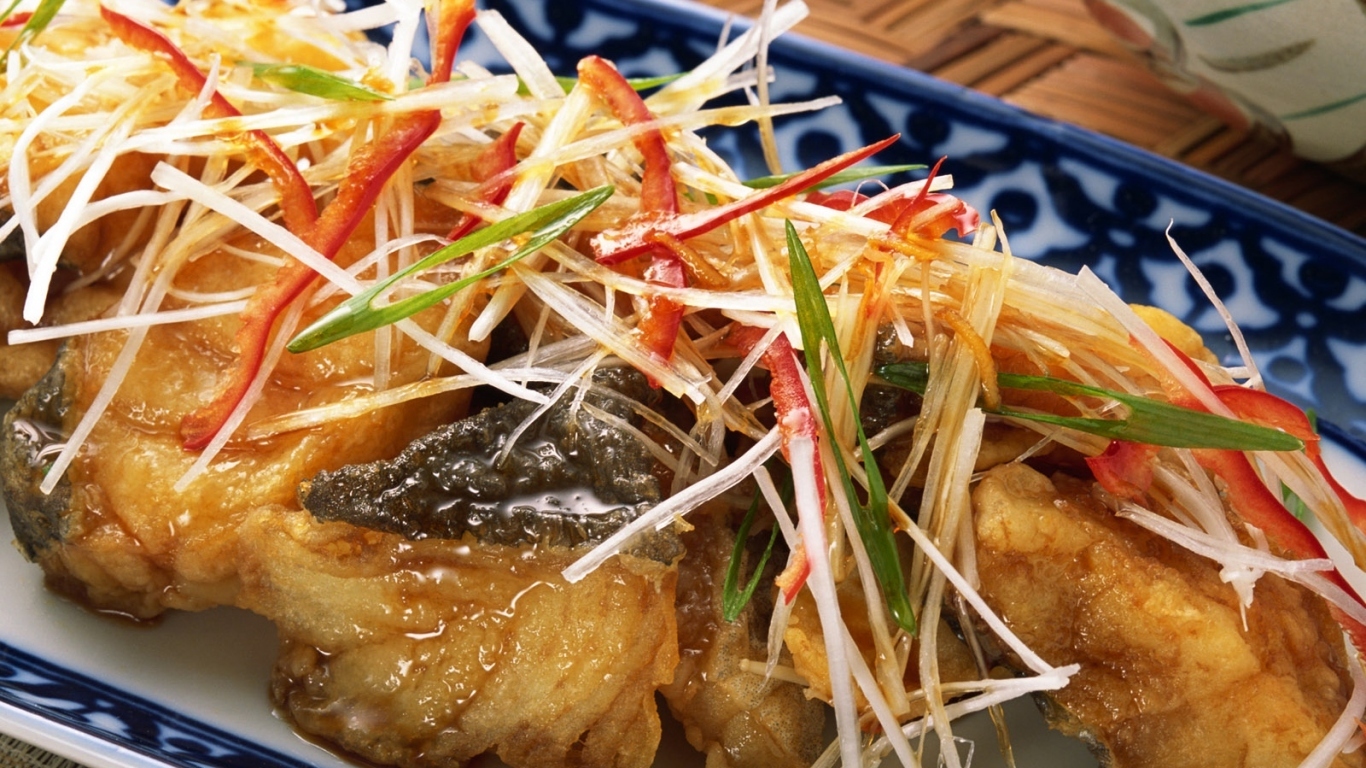 Вкусное блюдо с рыбой