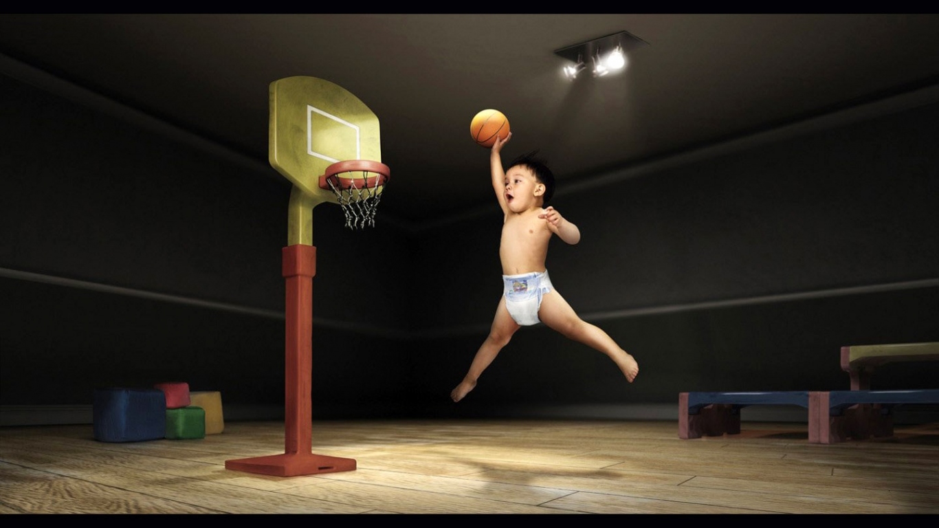 Маленький спортсмен