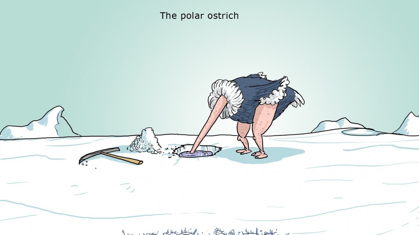 Глупый страус