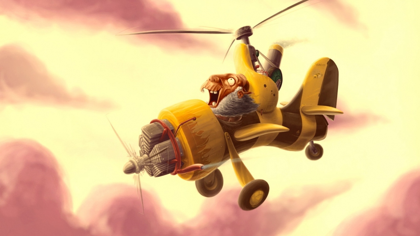 Кривой вертолет