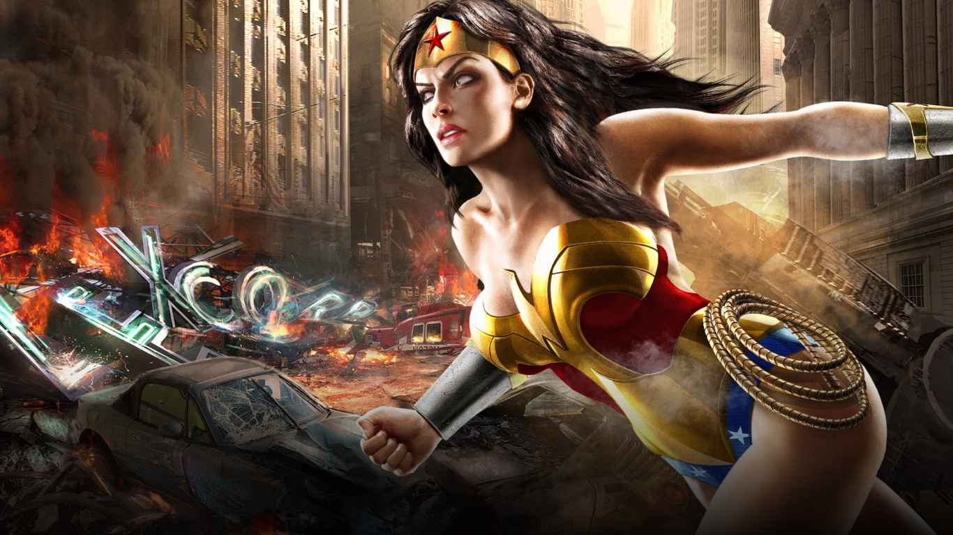 DC Universe Девушка супер герой