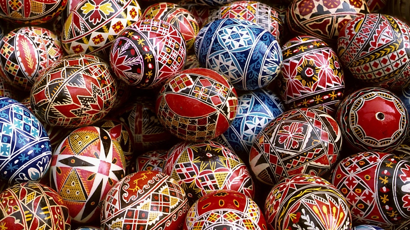 Изумительные Пасхальные яйца