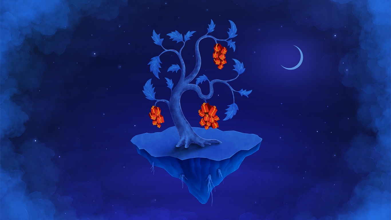 Дерево с подарками