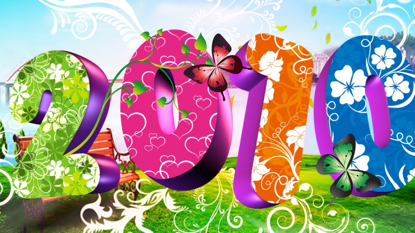 Яркий Новый Год 2010