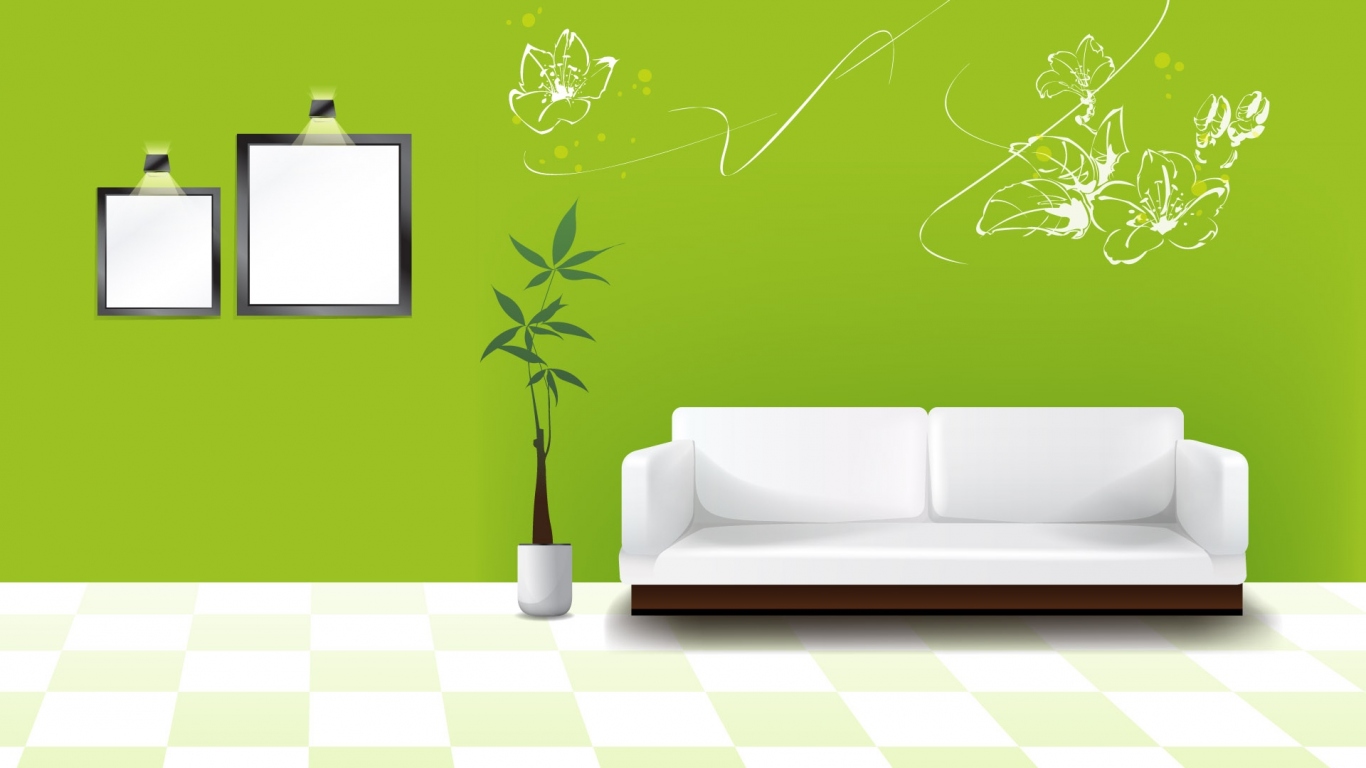 Зеленая стена