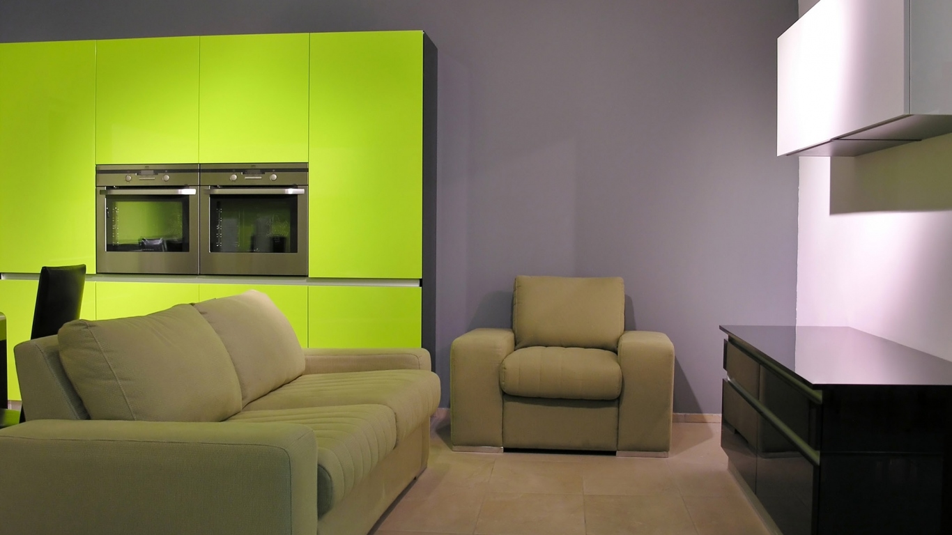 Приятный дизайн зала