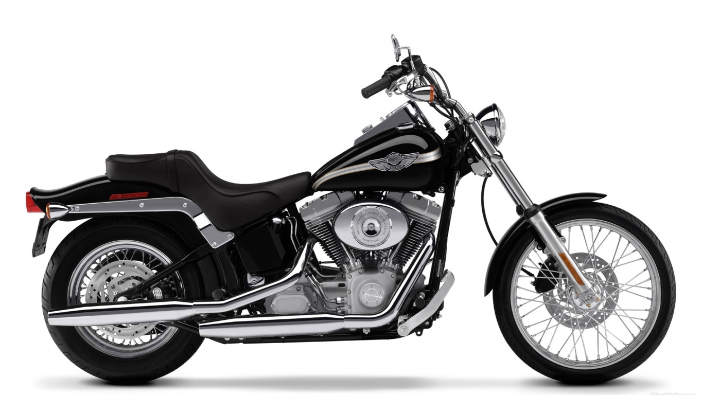 Черный Харлей