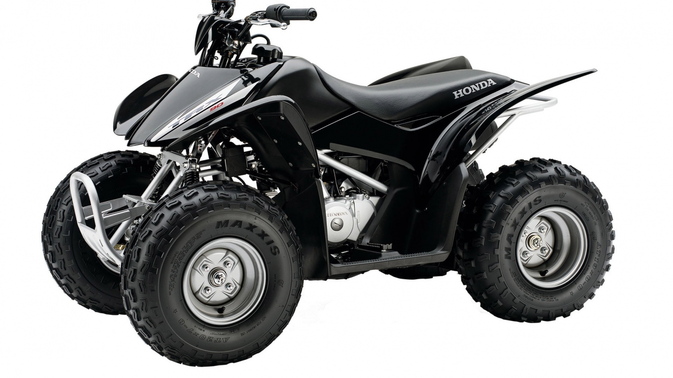 Черный Байк Honda квадроцикл
