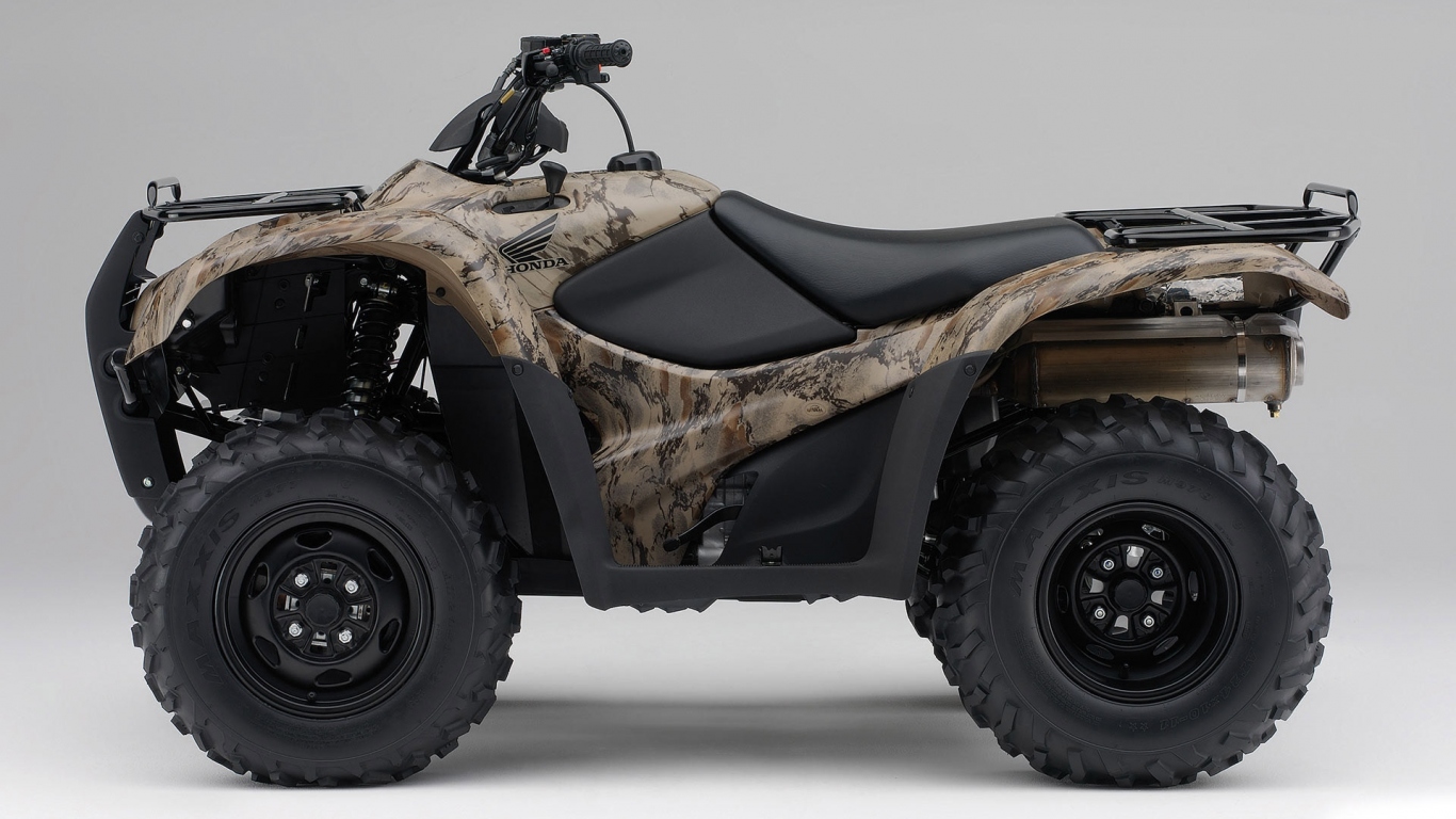  Хонда квадроцикл военный окрас