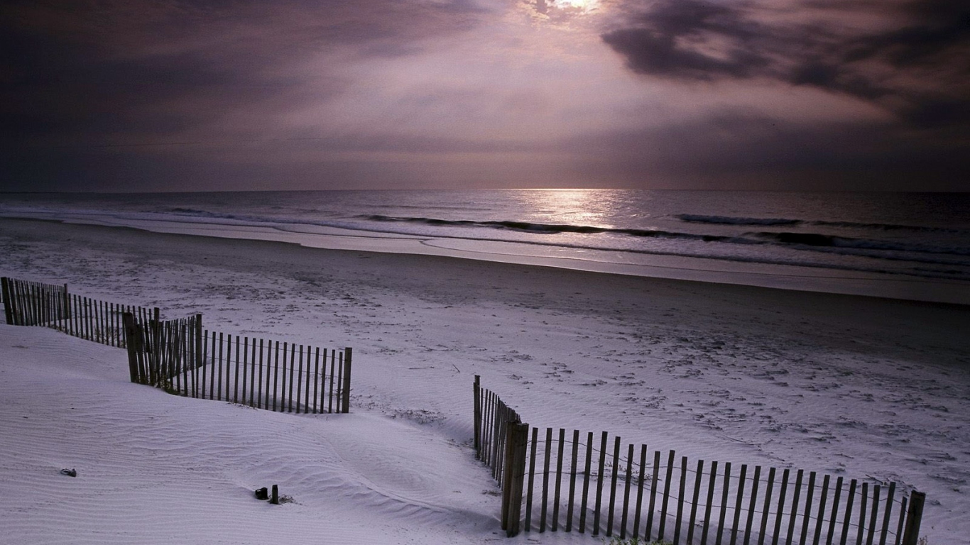 Рассвет на пляже