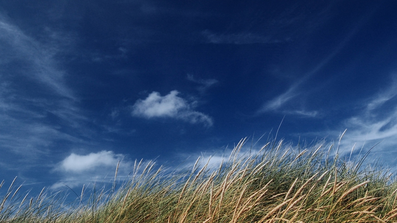 Голубое небо