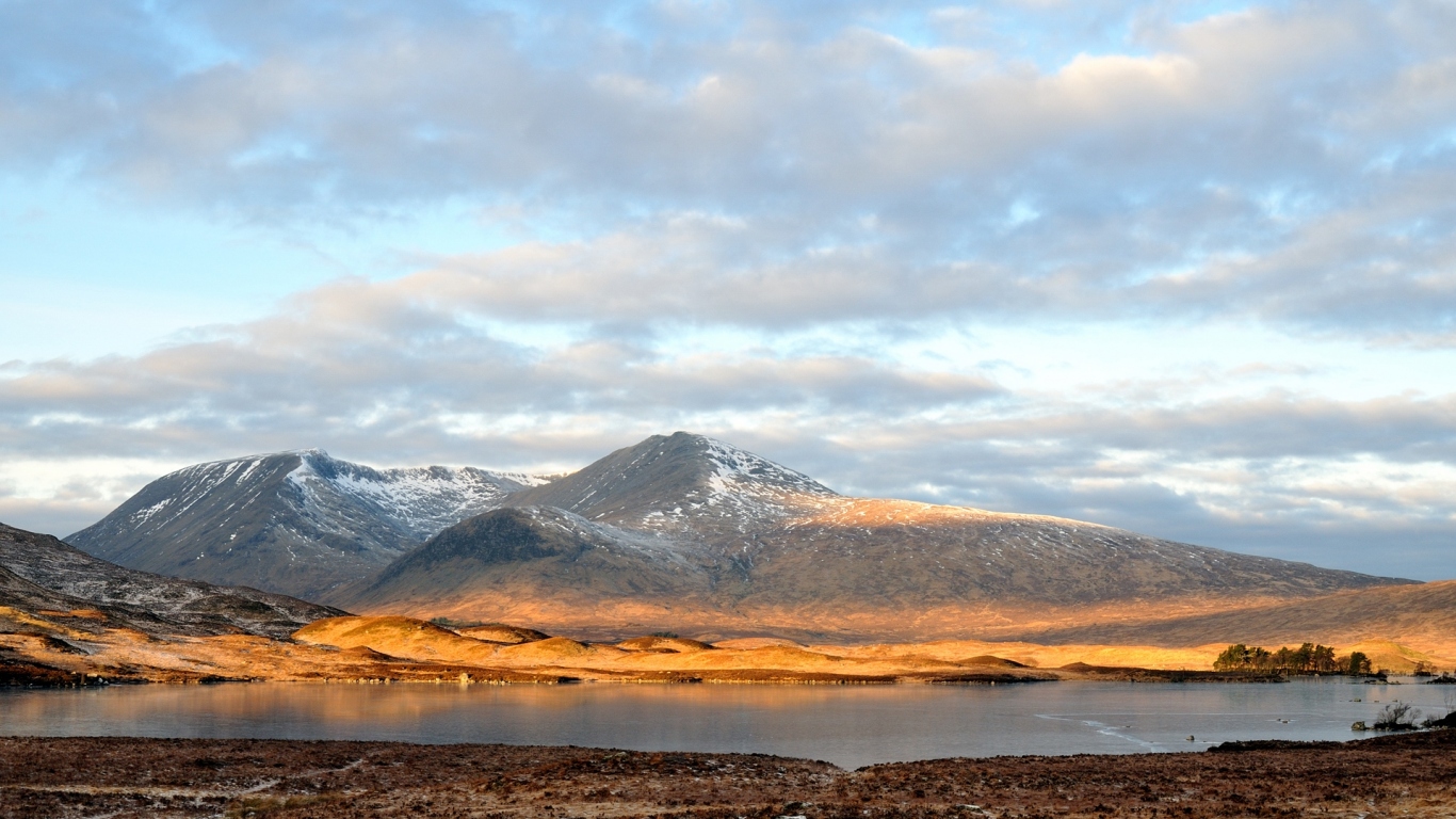 Озеро в горах