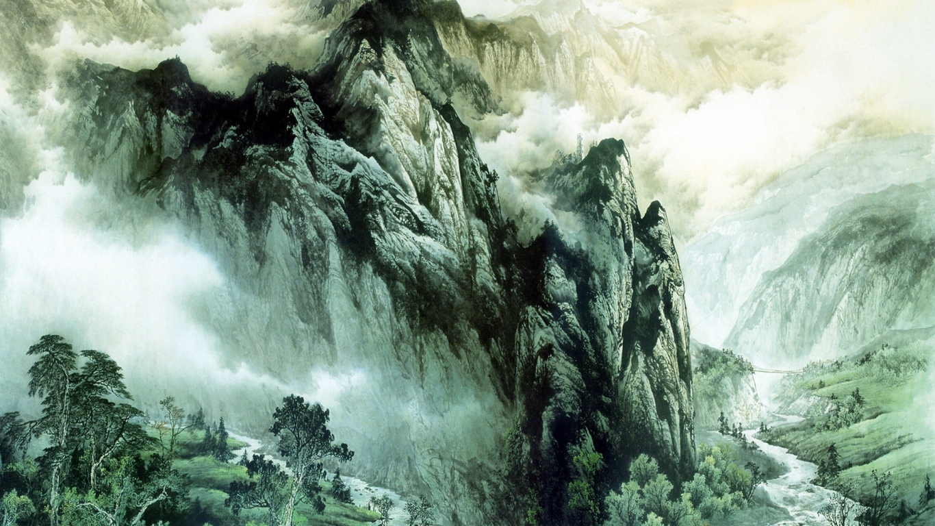 Горная долина